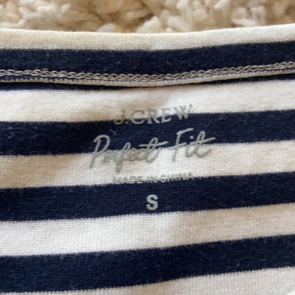 J.Crew 100% cotton Perfect Fit sailor tee (S) - Picture 2 of 3